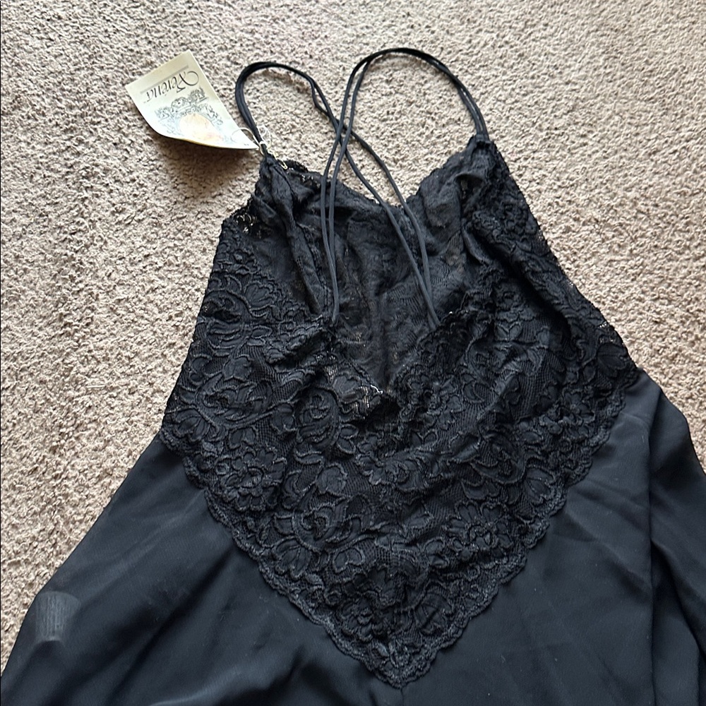 NWT Vintage Verena Elegant Black Lace Women's Lingerie - Picture 5 of 7